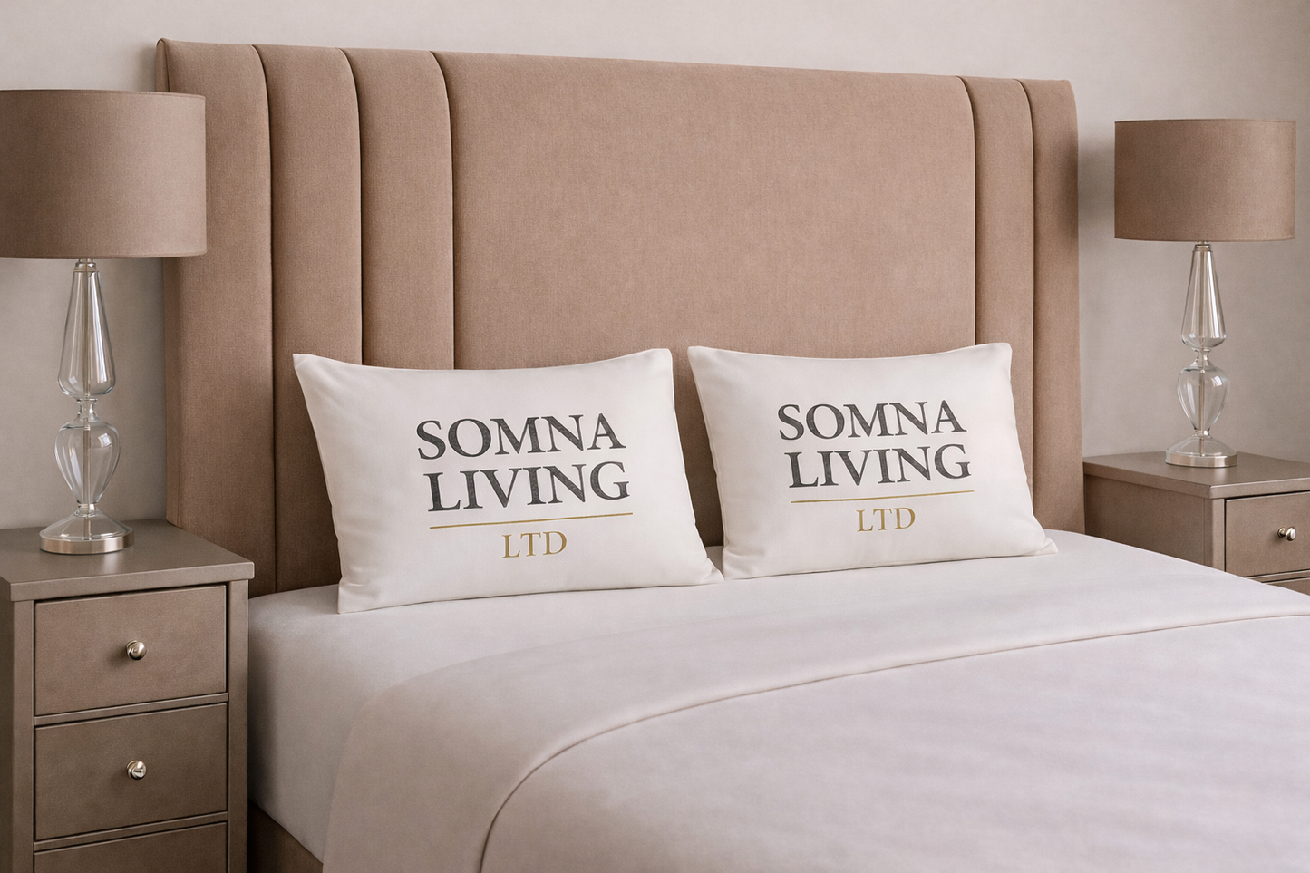 Windsor Panel Headboard Plush Velvet