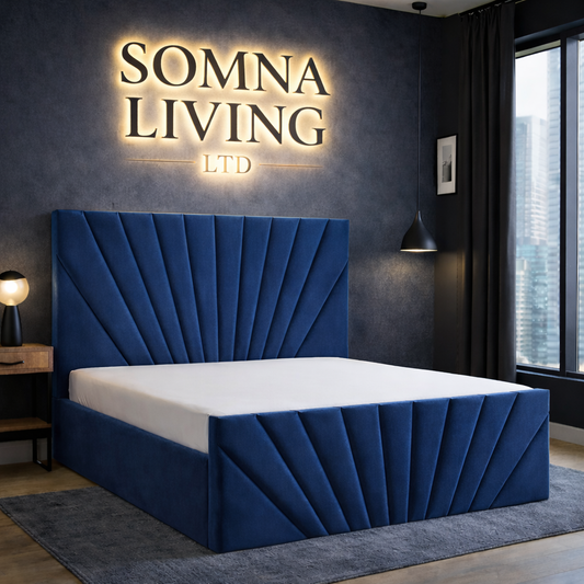 Sunrise Bedframe Plush Velvet