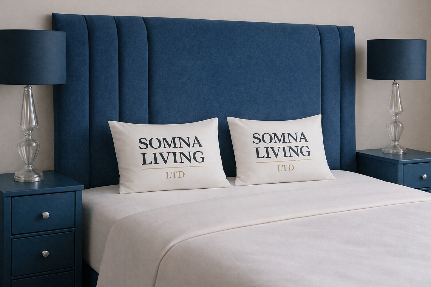 Windsor Panel Headboard Plush Velvet