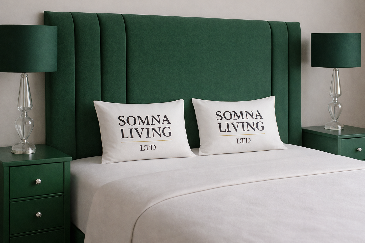 Windsor Panel Headboard Plush Velvet