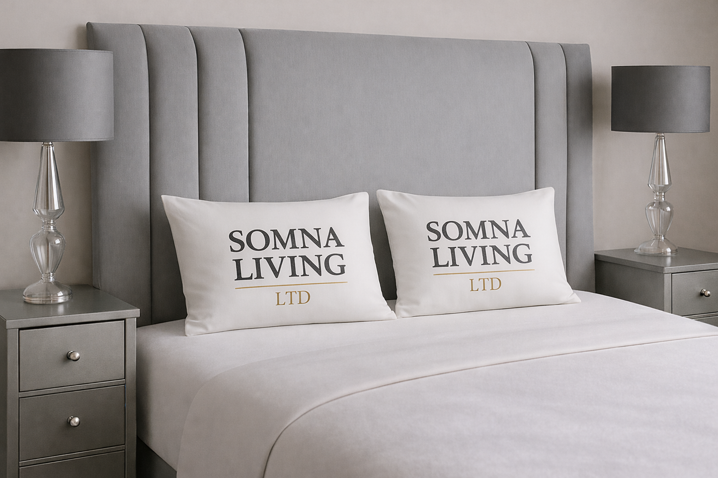 Windsor Panel Headboard Plush Velvet