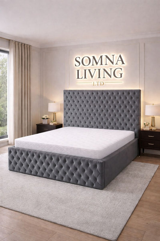 Luxury Isabella Bedframe Plush Velvet