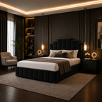 Skyline Bedframe Plush Velvet