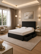 Sunrise Reinforced Divan Bed Plush Velvet