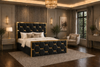 Valenza Bedframe Plush Velvet