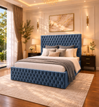 Luxury Isabella Bedframe Plush Velvet