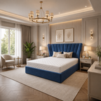 Kensington Panel Bedframe Plush Velvet