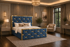Valenza Bedframe Plush Velvet