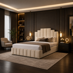 Skyline Bedframe Plush Velvet