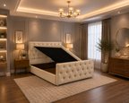 Monaco Ottoman Bed Chenille Fabric