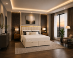 Cardoba Panel Ottoman Bed