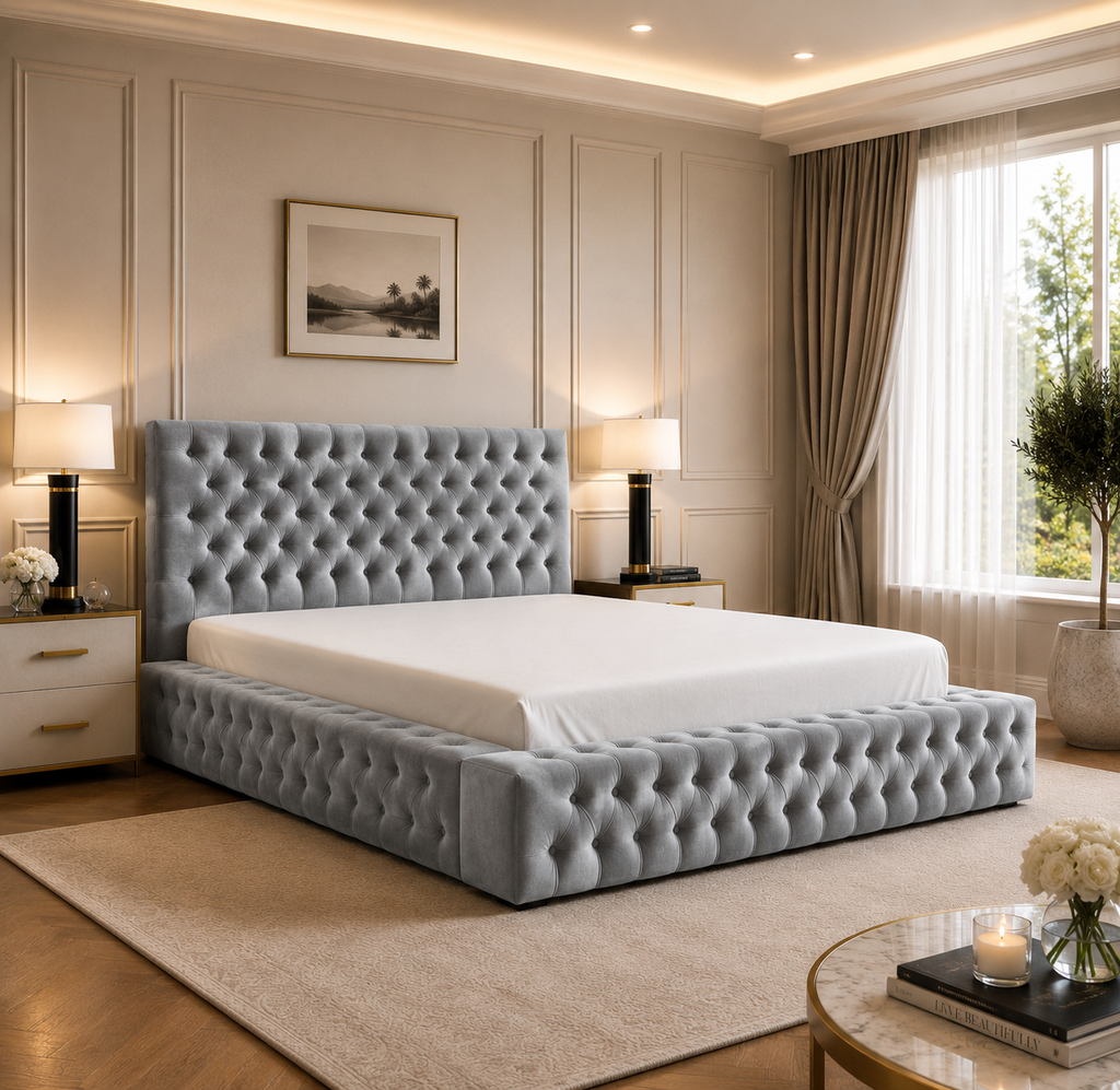 Ambassador Bedframe Plush Velvet