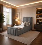 Panel Junior Bedframe Plush Velvet