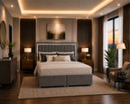 Cardoba Panel Ottoman Bed