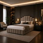 Skyline Bedframe Plush Velvet