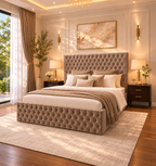 Luxury Isabella Bedframe Plush Velvet