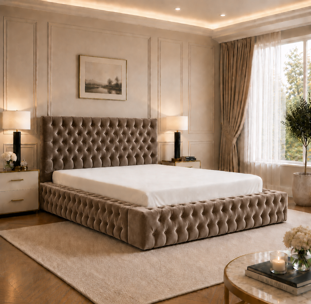 Ambassador Bedframe Plush Velvet
