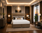 Cardoba Panel Ottoman Bed