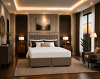 Cardoba Panel Ottoman Bed