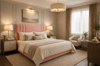 Windsor Panel  Plush Velvet Headboardonly