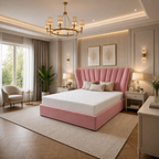 Kensington Panel Bedframe Plush Velvet