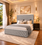 Luxury Isabella Bedframe Plush Velvet