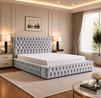 Ambassador Bedframe Plush Velvet