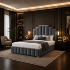 Skyline Bedframe Plush Velvet