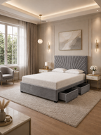 Sunrise Reinforced Divan Bed Plush Velvet