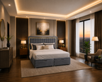 Cardoba Panel Ottoman Bed