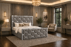 Valenza Bedframe Plush Velvet
